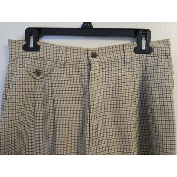 VTG Lee Pants Womens 12 Western Striped Rockabilly 60s 70s High Waist Cowgirl - Picture 2 of 11